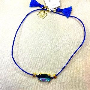 NWT KENDRA SCOTT EVERLYNE ABALONE FRIENDSHIP BRACELET